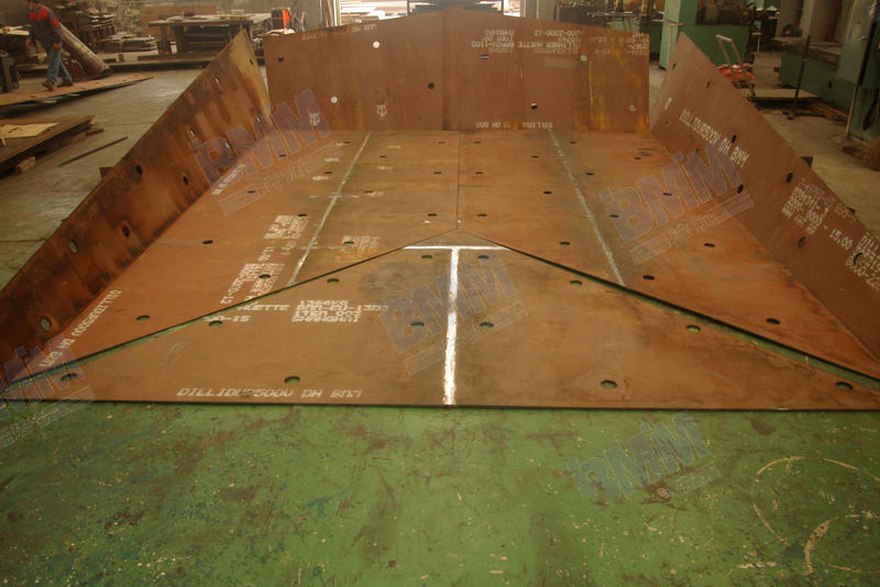 礦車車廂底板、側板